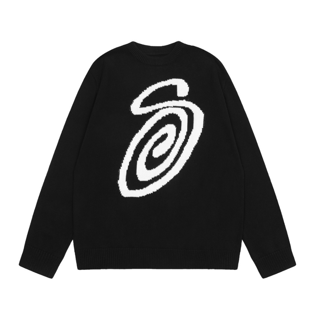 Stussy classic round neck sweater